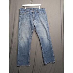 Levi's 559 Jeans Men 36x32 Blue Relaxed Fit Straight Leg Medium Wash Baggy Denim